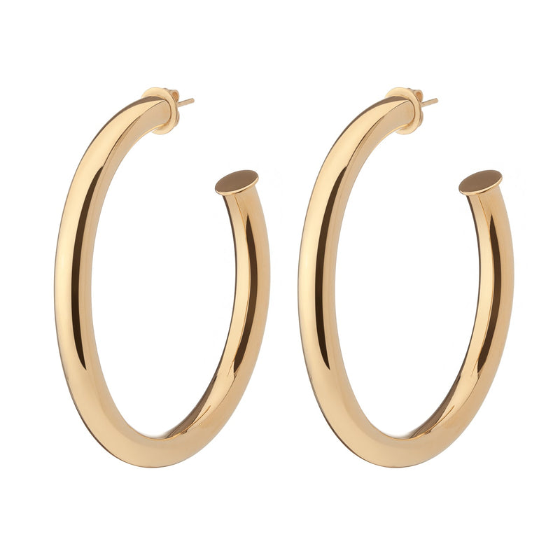 Sterling Silver 2.5mm Polished Round Hoop Earrings – Welch & Company  Jewelers